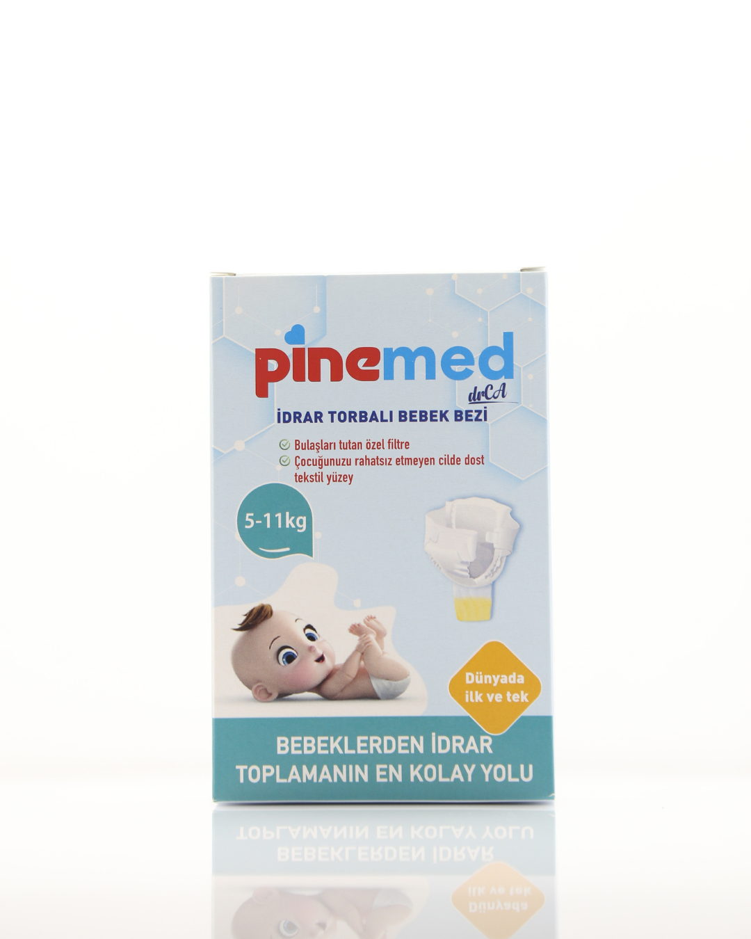 Pine Med - Bebekler İçin Tıbbi Amaçlı İdrar Toplama Bezi