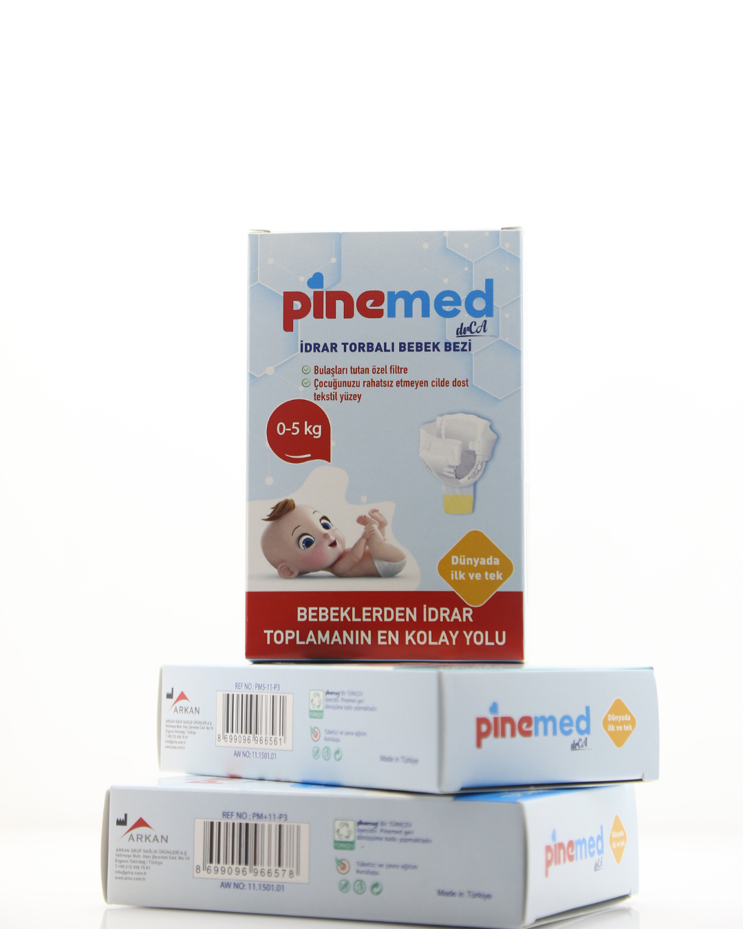 Pine Med - Bebekler İçin Tıbbi Amaçlı İdrar Toplama Bezi