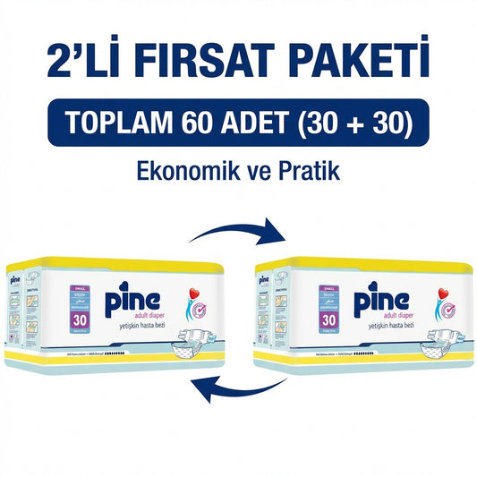 Pine Yetişkin Bel Bantlı Hasta Bezi