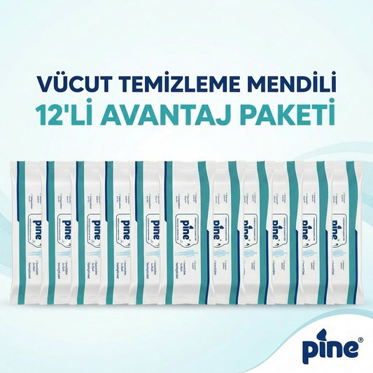Vücüt Temizleme Havlusu 50'li 5 Paket