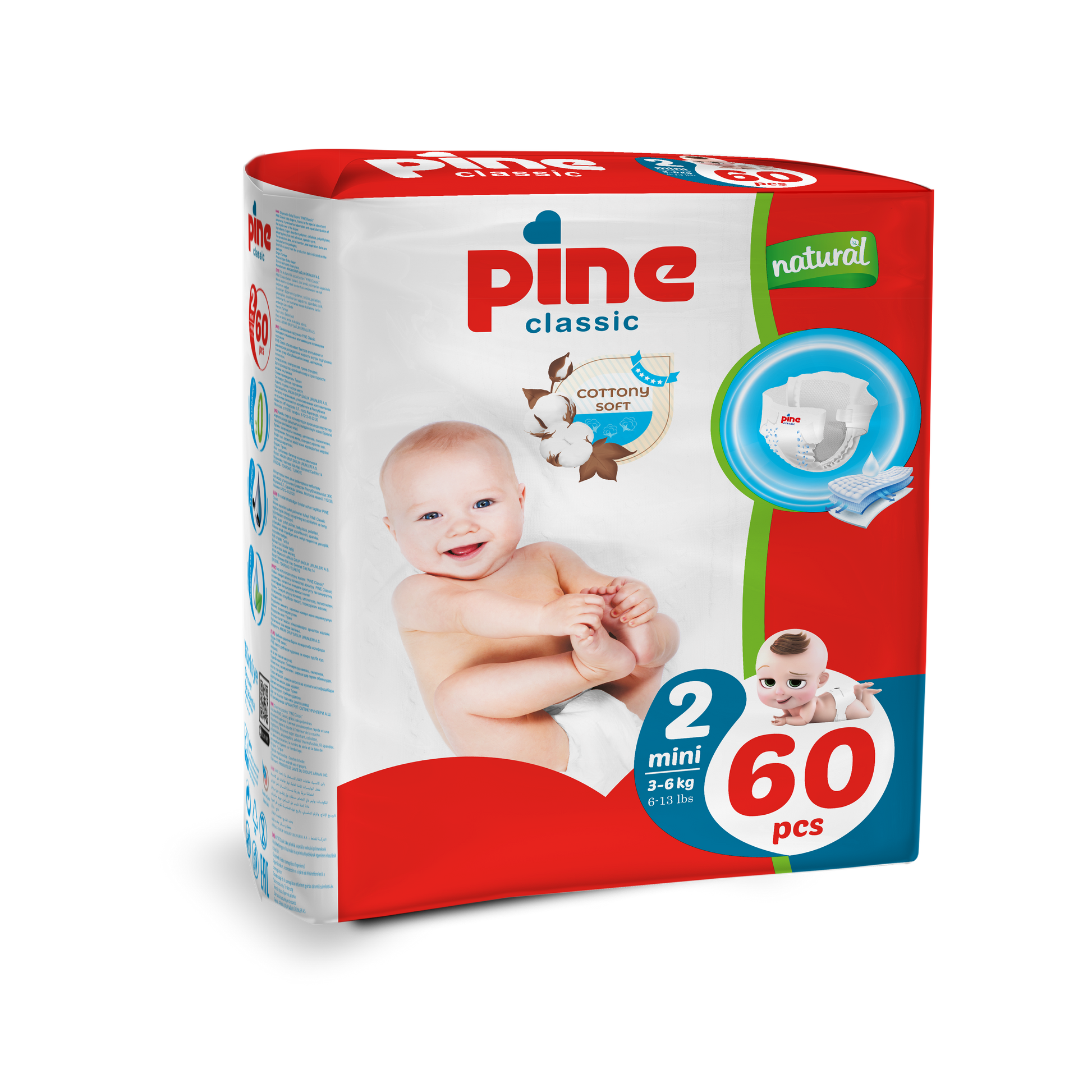 Pine Classic Bebek Bezi