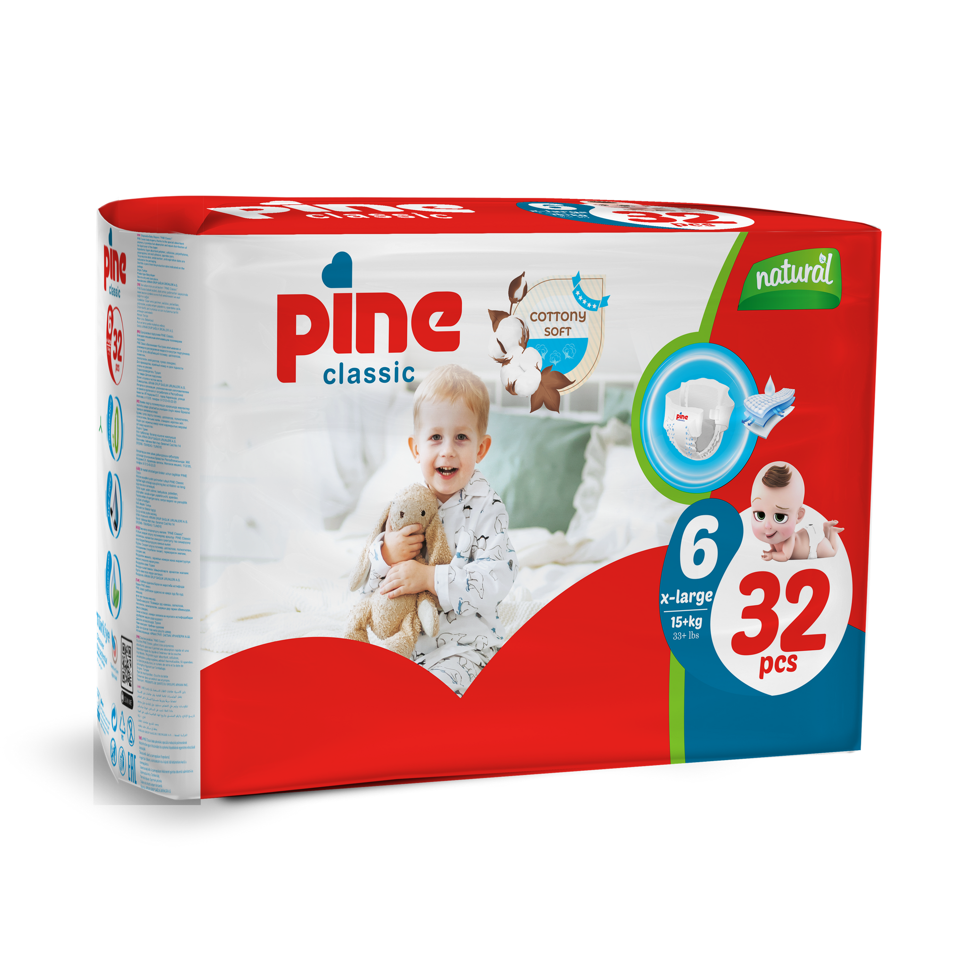 Pine Classic Bebek Bezi