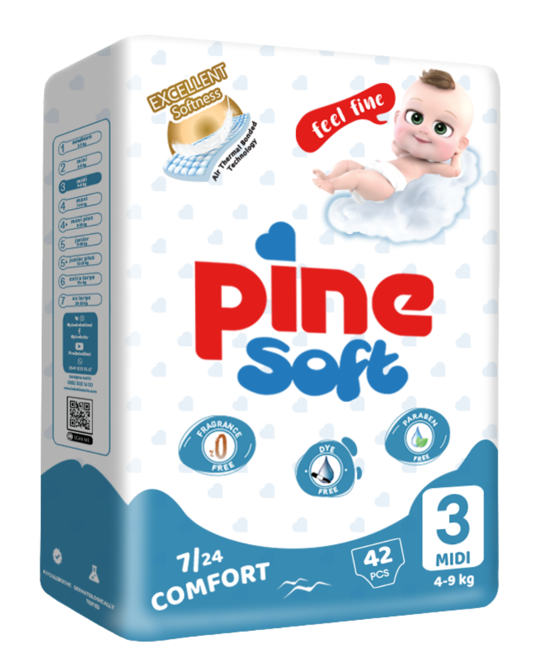 Pine Soft Bebek Bezi