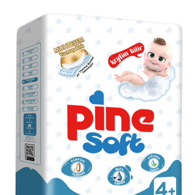 Pine Soft Bebek Bezi