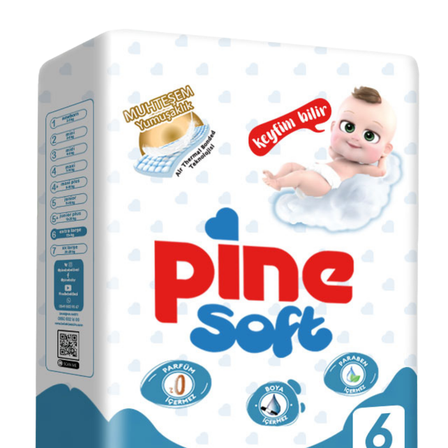 Pine Soft Bebek Bezi