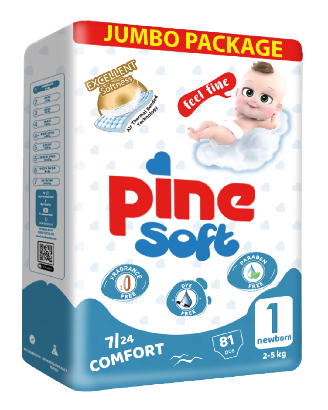 Pine Soft Bebek Bezi
