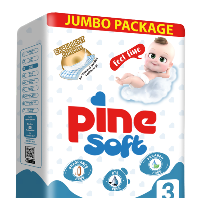 Pine Soft Bebek Bezi