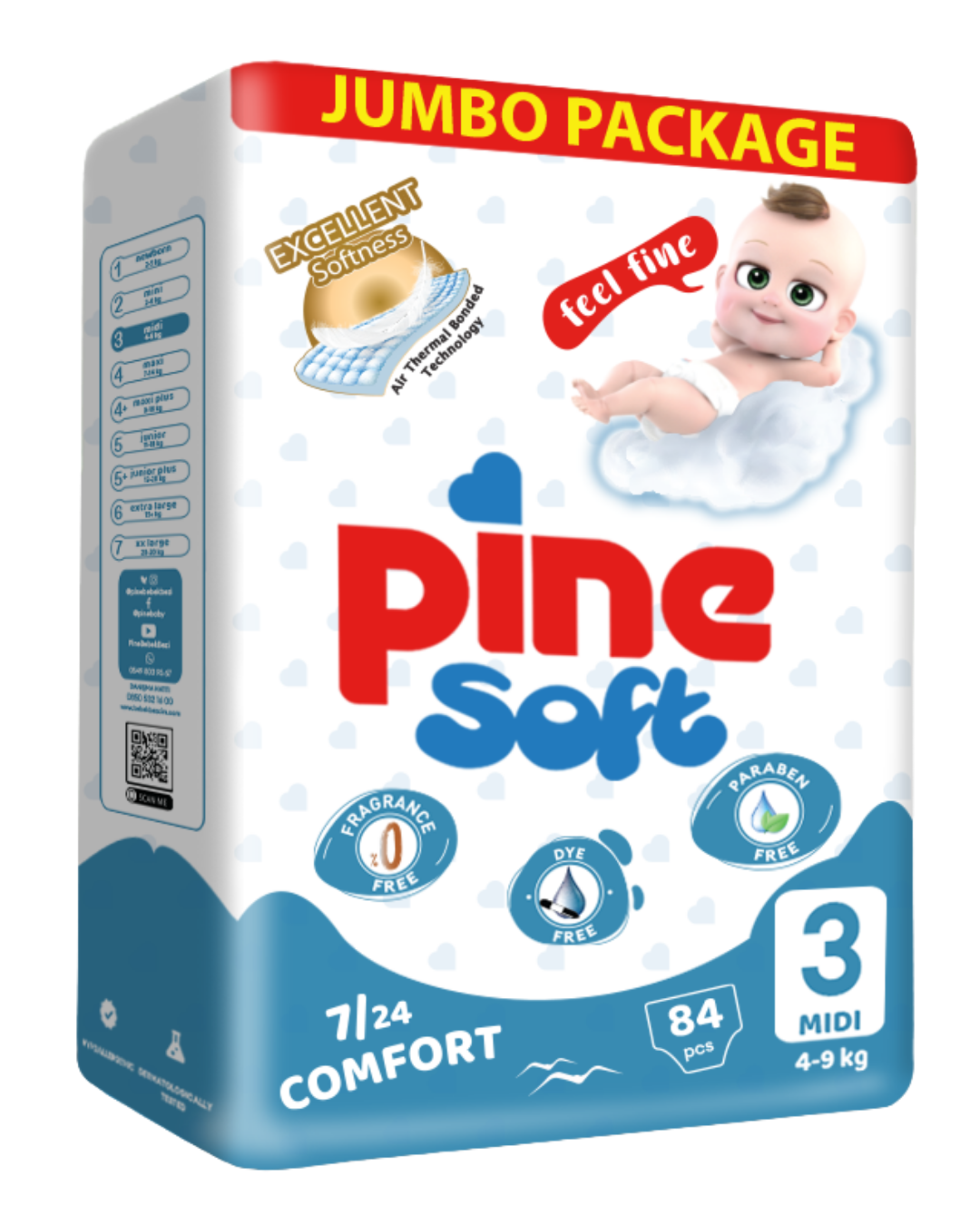 Pine Soft Bebek Bezi