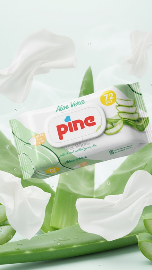 Aloe Vera Özlü Islak Mendil